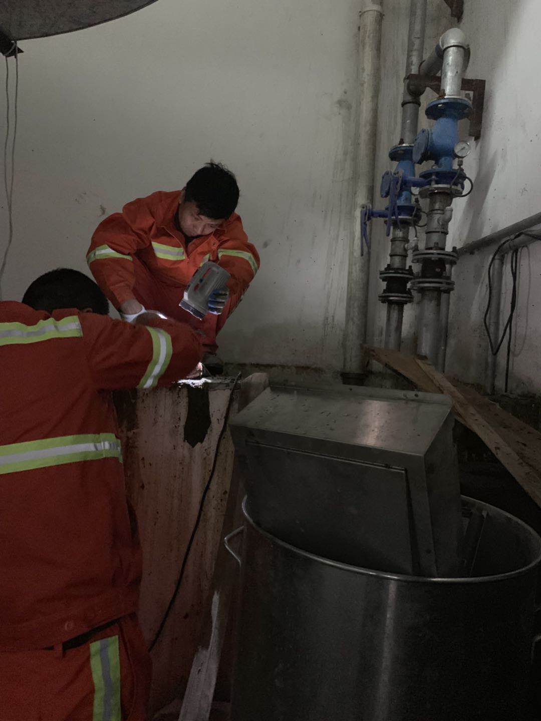 上海隔油池安裝改造