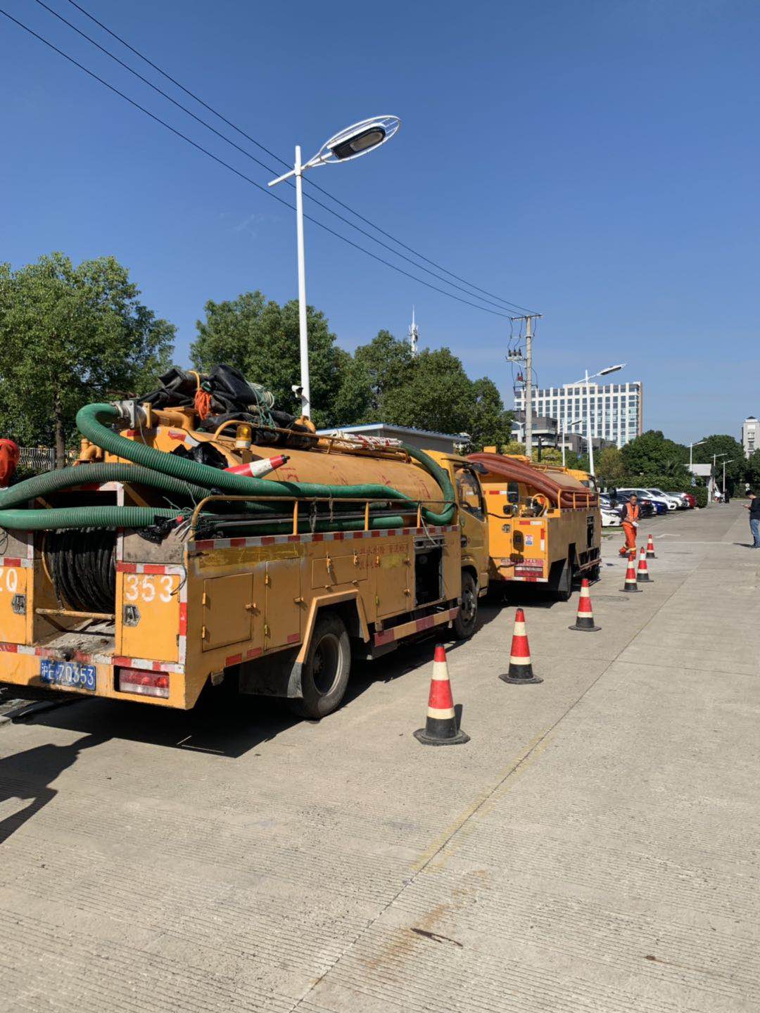 管道疏通清洗車