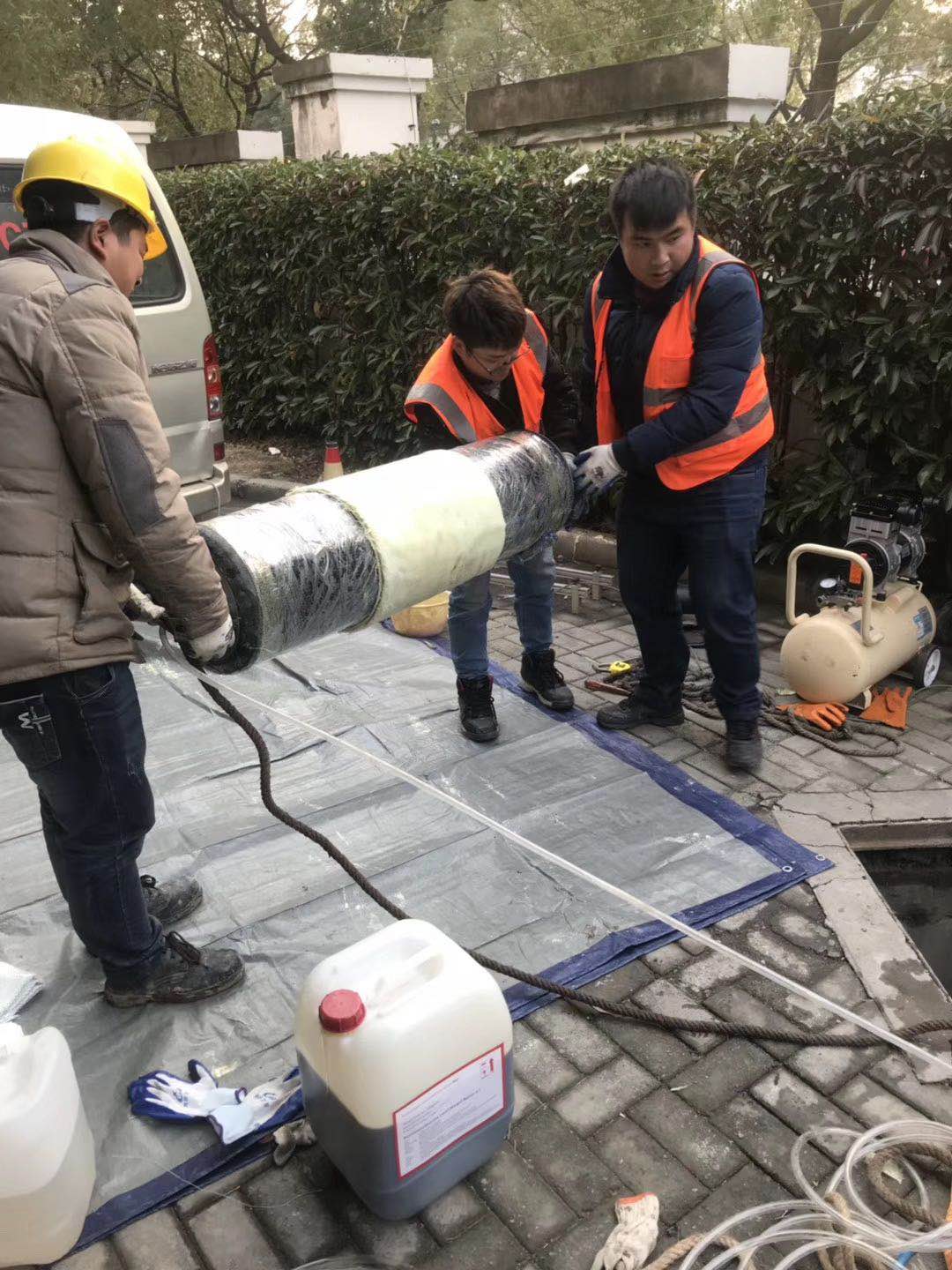 管道定點(diǎn)非開挖修復(fù)氣囊